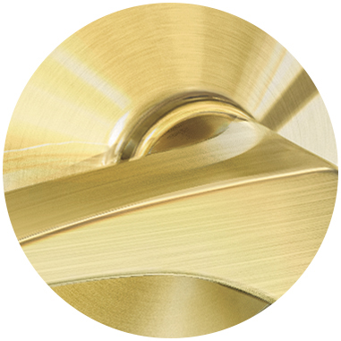 606 Satin Brass